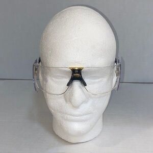 Vintage Gargoyles Safety Glasses Classics Terminator Gold Trim